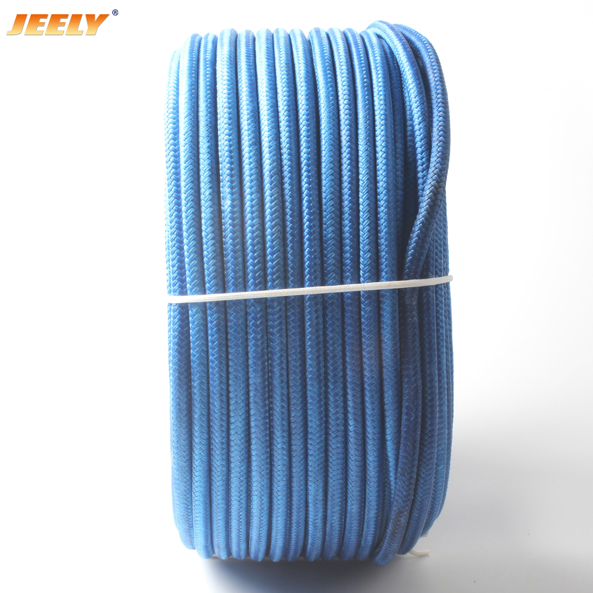 14mm 100m UHMWPE Spectra Core with UHMWPE Jacket 帆船绞盘 Spectra 护套拖绳